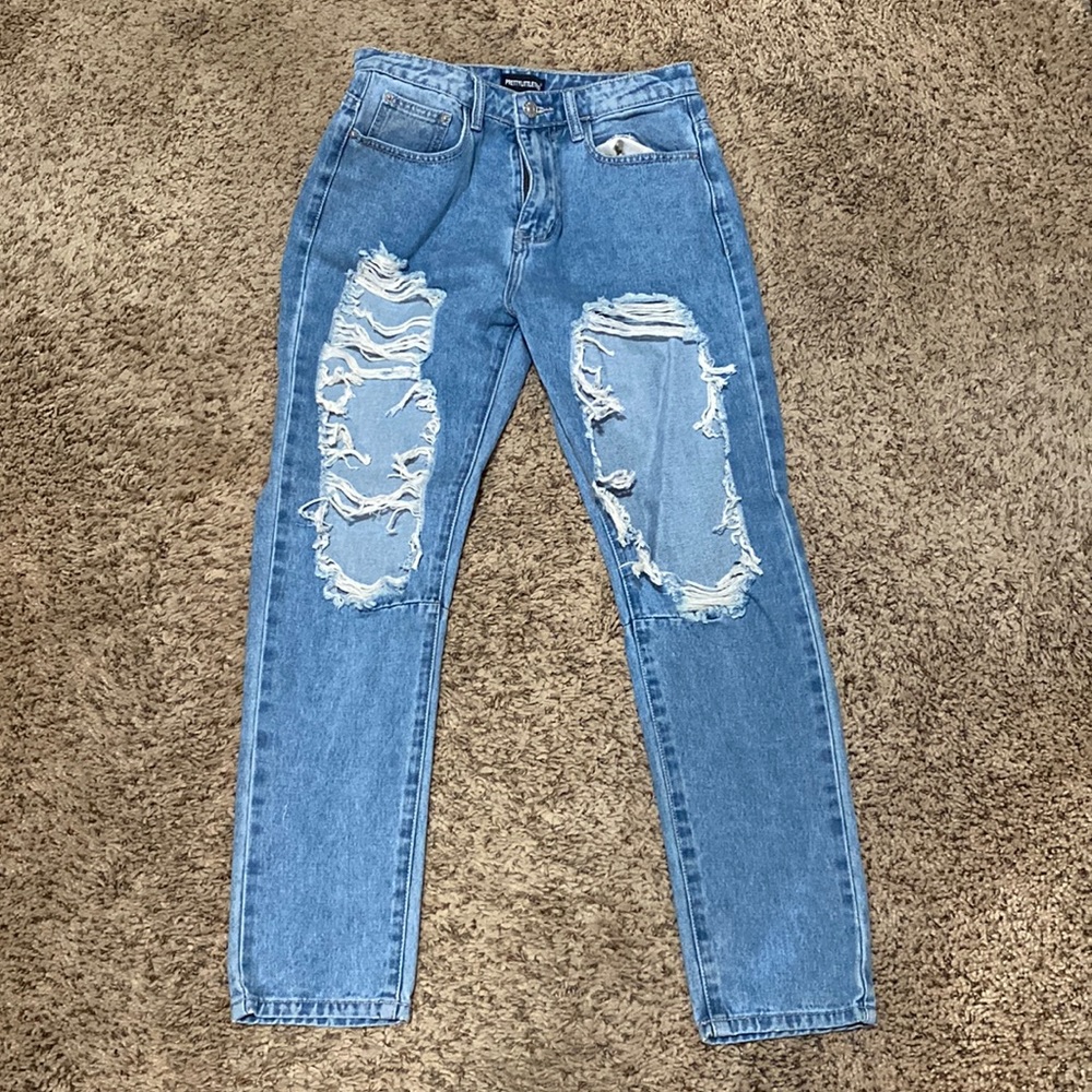 Distressed Jeans